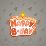 B-Day Candle #81