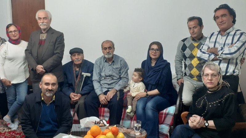 نغمه های دلتنگی: 🟢 #یاد_ایام🔹یکشنبه ۲۷ آذر ۱۴٠۱حضور دوستان شاعر و فرهیخته به جهت عیادتم در منزل که مایه خوشحالی و فراموشی روزهای سخت جراح