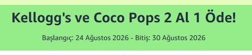 Kellogg's ve Coco Pops 2 Al 1 Öde!