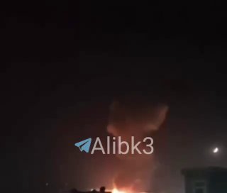 תמרות עשן עולות בסולימניה