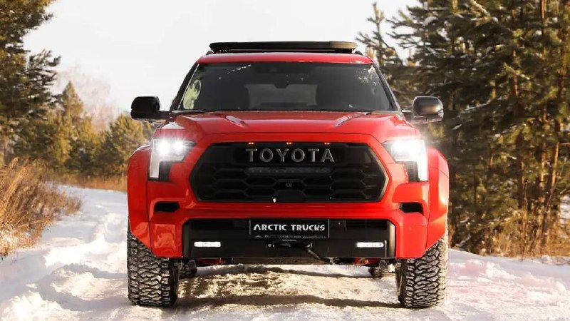 Toyota Sequoia получил в РФ экстремальную версию от Arctic Trucks 5