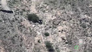POV of you trying to drive up a mountain controlled by the Houthis:
