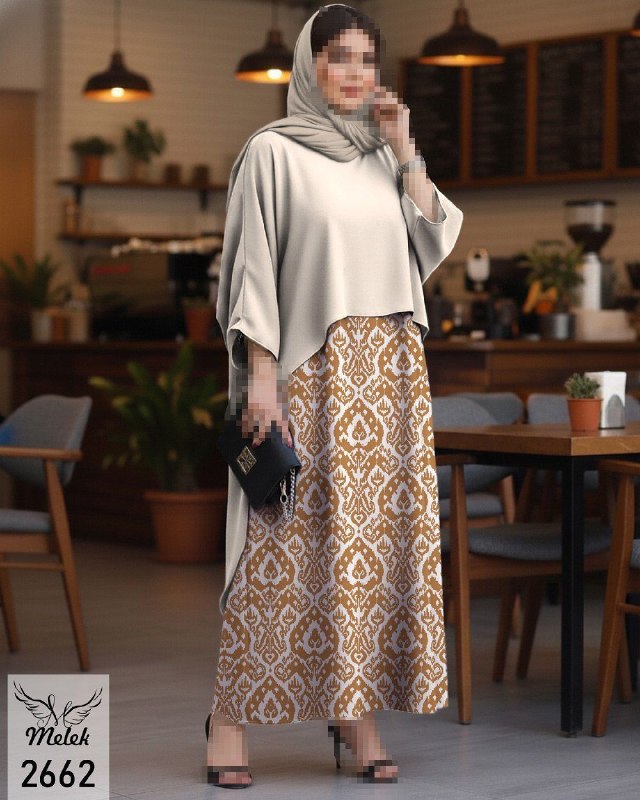 مانتو و لباس سایز بزرگ آوینا👗 ارسال رایگان: 🔻🔻🔻 محصول جدید 🔻🔻🔻🔸 ست دوتکه سارافون و مانتو پانچ دنباله دار مجلسی 🌸👗🔸 کد : 2657 - 2658 - 2661 - 2662🔸 رنگ : تصویر کاتال