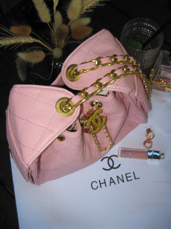 Chanel Chanel 25 Pink Handbag, фото 17