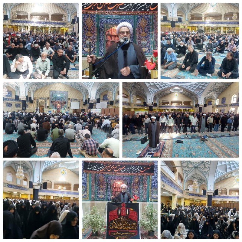 پایگاه خبری "محلات چ خبر؟": 💠 اقامه نماز جمعه به امامت حجتالاسلام والمسلمین دکتر ربانی امام جمعه محلات با حضور اقشار مختلف مردم در مسجد القائم (عج)