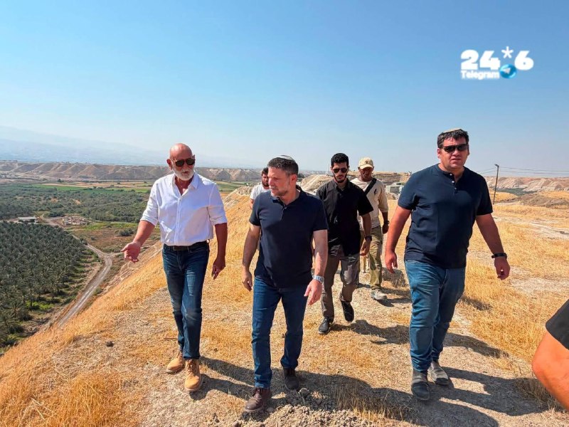 🇮🇱 סמוטריץ': ישראל לא תאפשר לאיראן להבריח נשק דרך הגבול המזרחי. שר האוצר בצלאל סמוטריץ' הצהיר בעמק הירדן…