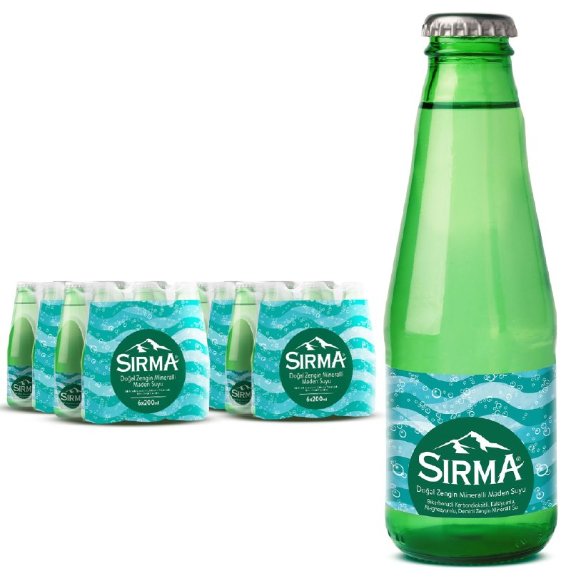 Sirma Doğal Maden Suyu 24x200 ml