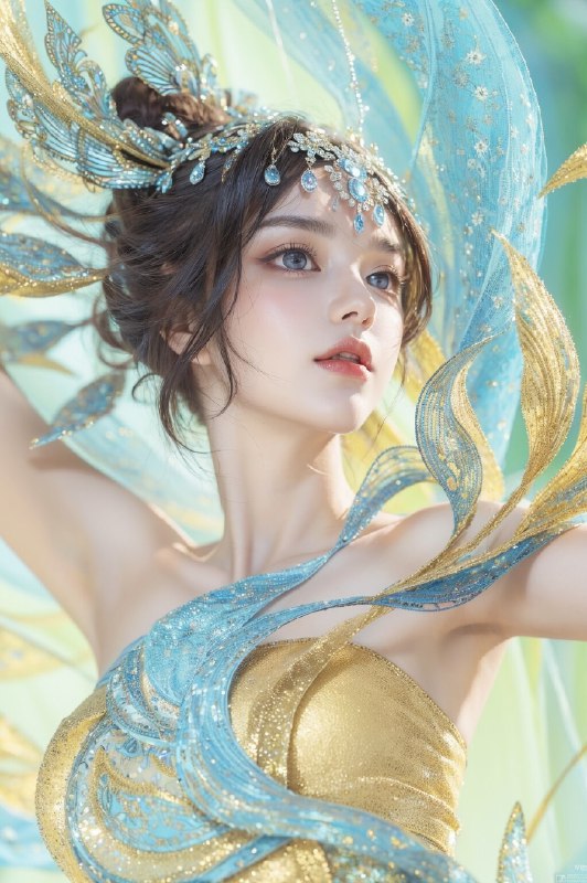 AI真人化后的王者荣耀大乔美哭🥲（图源@远辰）AI真人化后的王者荣耀大乔美哭🥲（图源@远辰）
