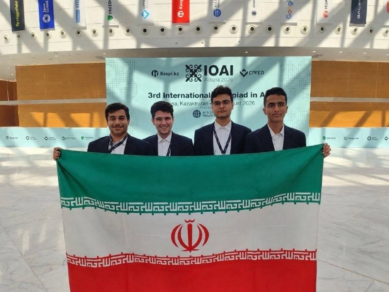 دانشگاه صنعتی شریف: #خبرنخستین مدال طلای ایران در المپیاد جهانی هوش مصنوعی با هدایت استادان دانشکده مهندسی کامپیوتر شریف🔹تیم ملی ایران در ال