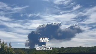 Ukraiński atak drona poważnie uszkodził most gdzieś w okupowanym tyłach Rosji, powodując załamanie się części struktury.