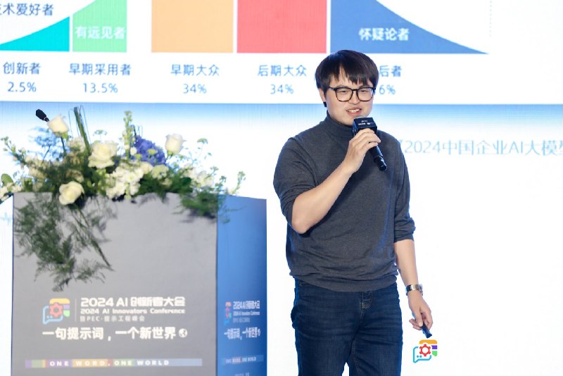我们举办了提示工程领域第一次全国性的大会爆场了，很多朋友站着听完了全程，结束以后大家聚餐又聊到快十二点才陆陆续续散场，以后一定找个更大的场子