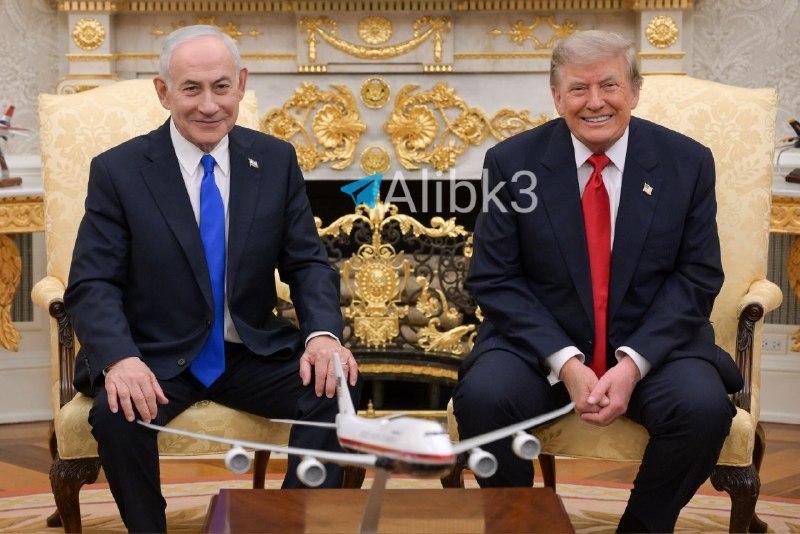 טראמפ מקבל את נתניהו.