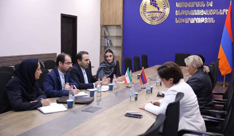 آوای جلفا(جلفانین سسی): دیدار سفیر جمهوری اسلامی ایران با معاون وزیر اداره سرزمینی و زیرساختهای ارمنستانخلیل شیرغلامی، سفیر جمهوری اسلامی ایران