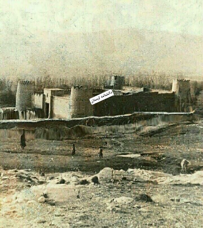 دانشنامه لرستان: قلعه تاریخی حاج علیمردان خان پورنصیرجودکی. آرشیو امیرمحمدبیرانوند.