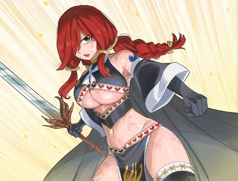 FairyTailAW: #Erza #Coloring#FairyTail100YearsQuest#AnimWorld 🧚🏻 @FairyTailAW 🧚🏻