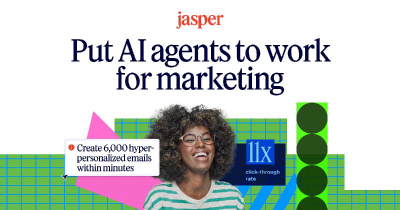 Put AI agents to work for marketing | Jasper
