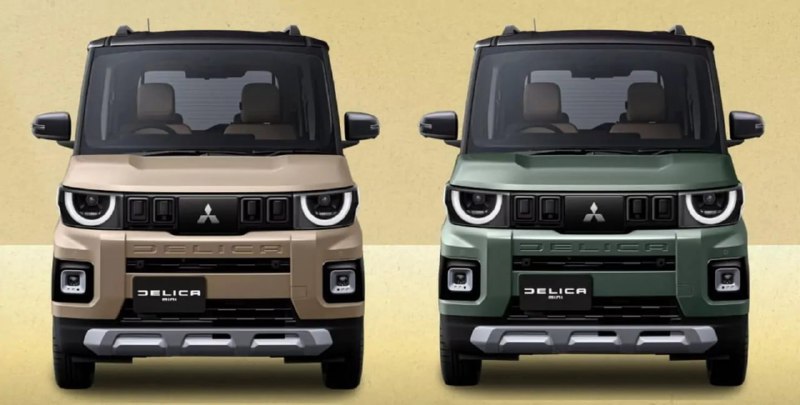 Официальные фото новый Mitsubishi Delica Mini 4