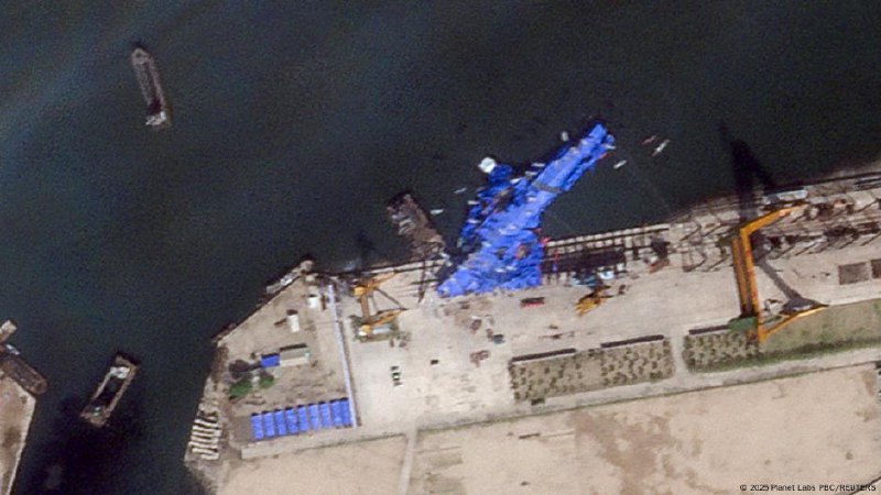 North Korea investigating failed launch of warship