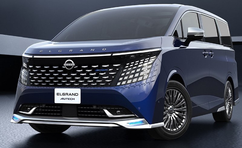 Nissan показал роскошные версии нового минивэна Elgrand 2