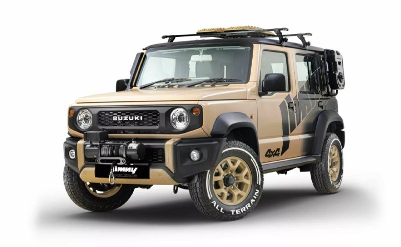 Пятидверный Suzuki Jimny получил версию для бездорожья 4