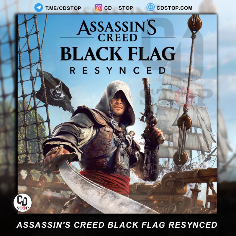 PS4DATA: #اکانت_قانونیAssassin's Creed Black Flag Resyncedریجن آمریکاظرفیت اول ⏪ 1.099.000ظرفیت دوم ⏪ 5.599.000ظرفیت دوم ⏪ 7.099.