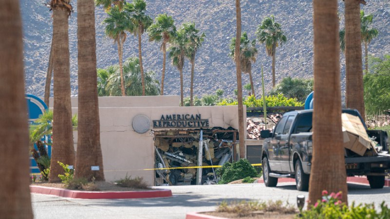 Palm Springs Bombing Kills 1 and Damages Fertility Clinic, Officials Say