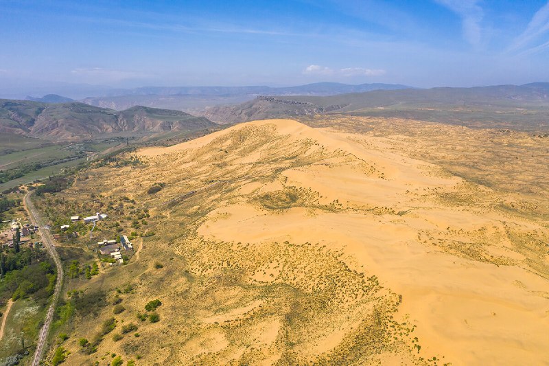 🟡 В Дагестане впервые определили возраст дюны Сарыкум. фото