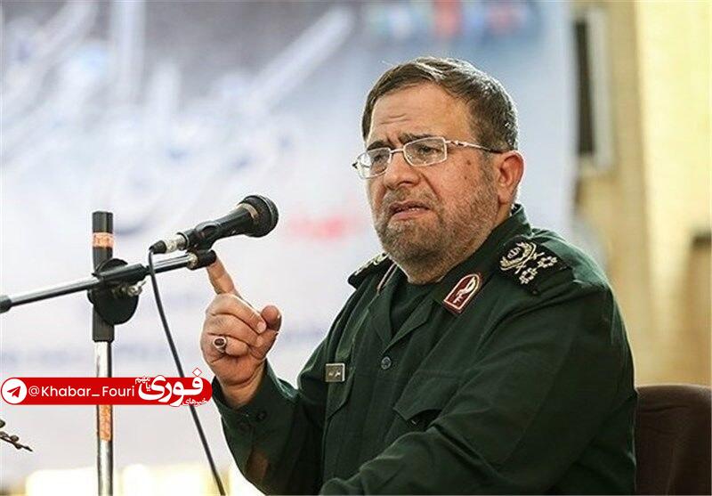 آقای خبر: جانشین فرمانده کل سپاه: دشمن به دنبال تجزیه ایران و تضعیف قدرت ملی استجانشین فرمانده کل سپاه پاسداران انقلاب اسلامی گفت: