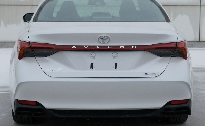 Раскрыта внешность обновленной Toyota Avalon 3