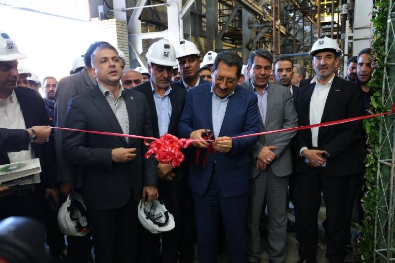 خبرفوری: 🔺️وزیر صنعت، معدن و تجارت در آیین افتتاح پروژههای مس ایران در مجتمع مس شهربابک:🔹️افتتاح طرحهای شرکت ملی مس منجر به ارت