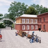 Дворик на Вознесенской 67