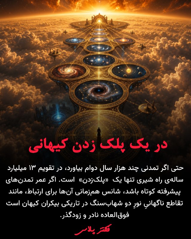 ویکی اسپیس: این متن منتسب به برایان کاکس، فیزیکدان، است و در کتاب او با نام «جهان انسان» (Human Universe) محصول سال ۲۰۱۴ آمده است. ا