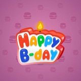 B-Day Candle #47