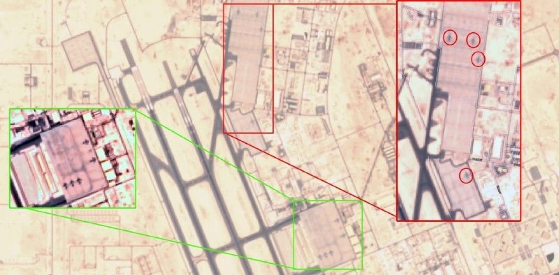 خبرفوری: ✅ تحرکات جدید در العدید؛ ۴ سوخت‌رسان آمریکایی و ۵ فروند C-17 قطر در پایگاه🔹تصاویر ماهواره‌ای Sentinel-2 که امروز ثبت شده