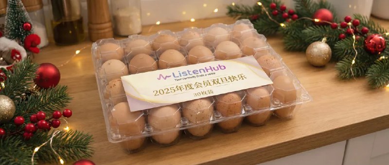 圣诞快乐，送大家一点鸡蛋！马上就是圣诞和元旦了