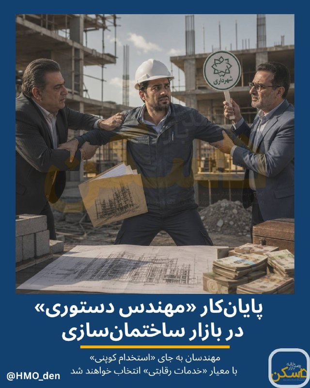 اکوایران: 🔴 غیرسازندهها از «ساختمانسازی» منع میشوند؛ انحرافگیری از نقش مالکان، سازندهها و مهندسانناظر 🏗️ ساختوساز با اصلاح