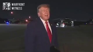 ️🇺🇸🇮🇷 הנשיא דונלד טראמפ על איומים נגדו:
