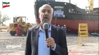🎥 The first Iranian tri-purpose refueling ship will enter the water in a few minutes