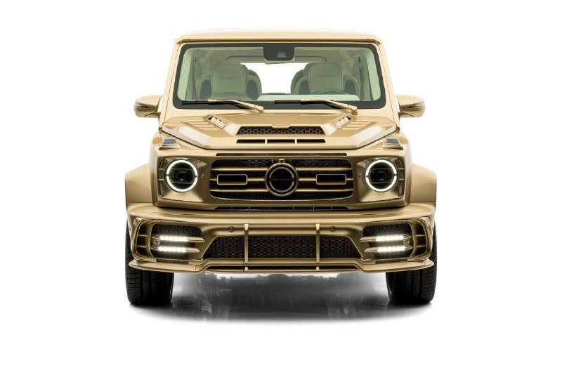 MANSORY ПРЕВРАЩАЕТ G-CLASS В ЗОЛОТОЙ СЛИТОК НА КОЛЕСАХ 9