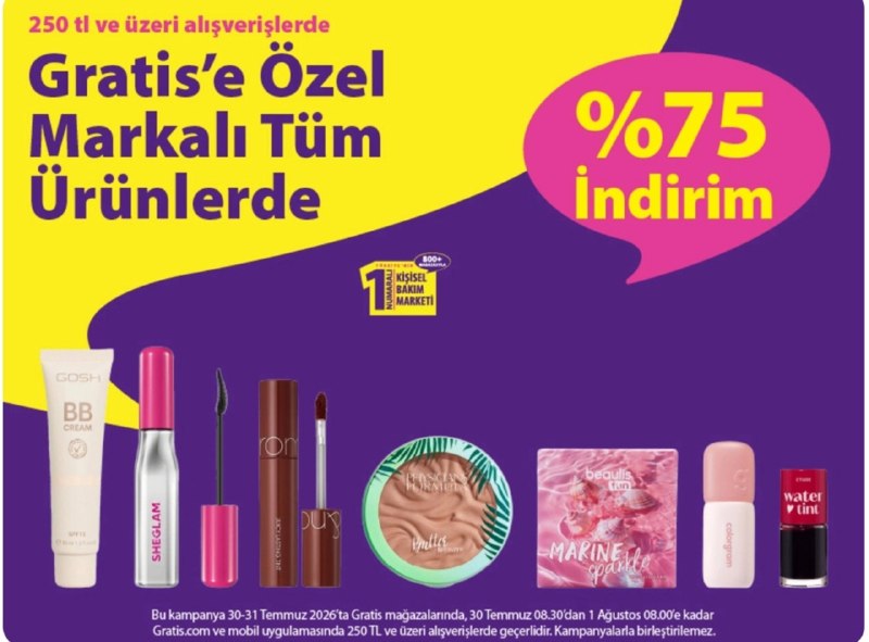 آفرهای ترکیه و دبی (از فروشگاه ها وسایت): 🔺حراج 75% محصولات آرایشی ، بهداشتی و مراقبت از پوست و مو سایت گراتیس🔺GRATIS🔺https://www.gratis.com/-gc-30temgnl
