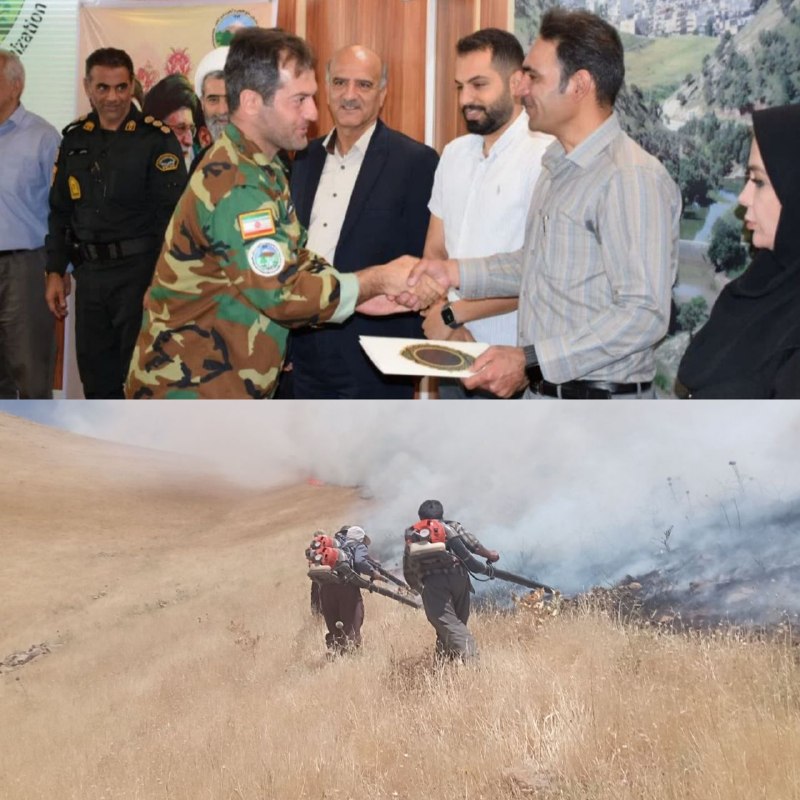 طبیعت بکر و فرهنگ هورامان: 💢معرفی شاهین مهرنوس بهعنوان جنگلبان نمونه استان کرمانشاه در روز جنگلبان🔺از سوی مدیرکل اداره منابع طبیعی استان کرمانشاه