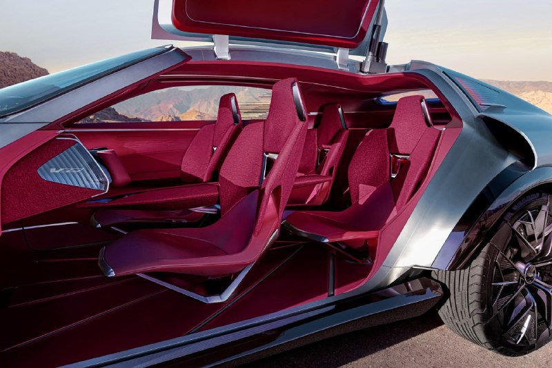 Cadillac представил концептуальный кроссовер Elevated Velocity 5