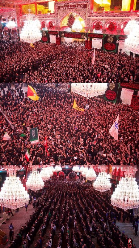 — 🇮🇶/🇮🇷 תמונות נוספות של הלוויה של אייתוללה חמינאי בכרבלא