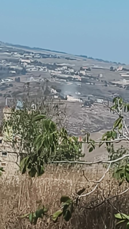 🚨 הפצצת ארטילריה פקדה את העיירה החולה לפני זמן מה