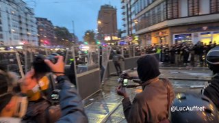 ❗️🇦🇱 Huge clashes in Tirana, #Albania.