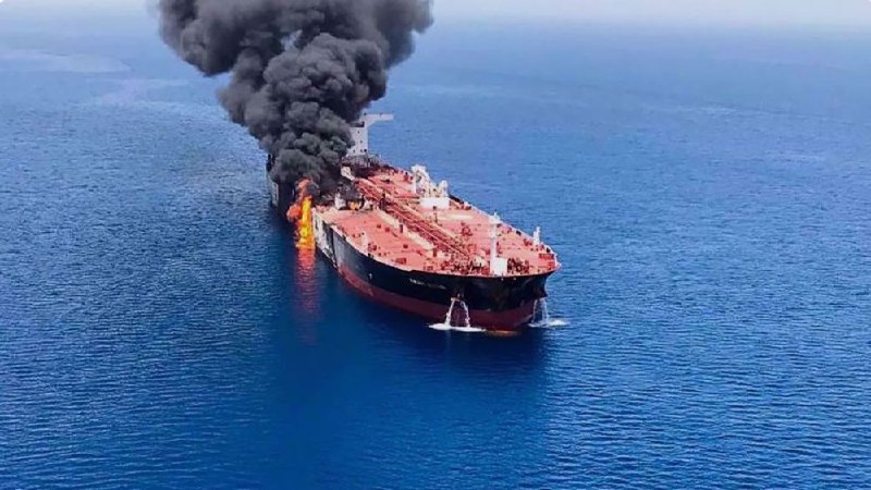 Ship navigating unauthorized route sinks in Strait of Hormuz after striking naval mine: IRGC