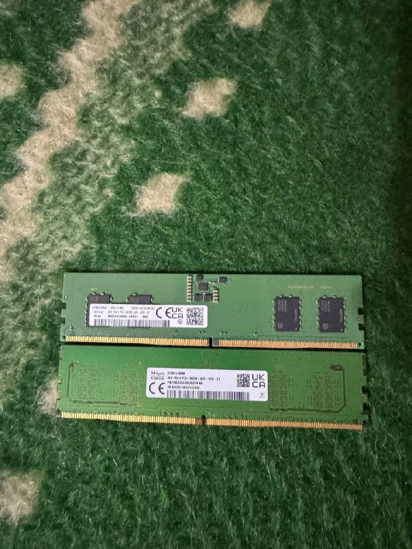 SK hynix и samsung 16GB (2×8GB) 5600MT/s DDR5 Desktop Memory