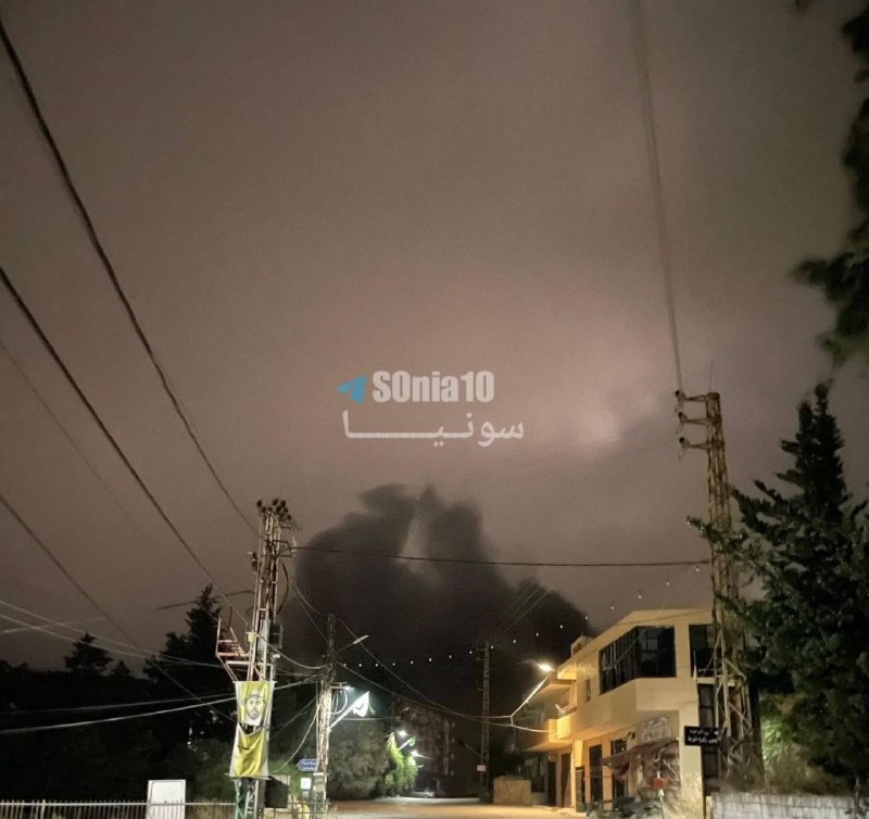 🔴 תקיפות אוויריות בשבי ישראל לדרום לבנון.