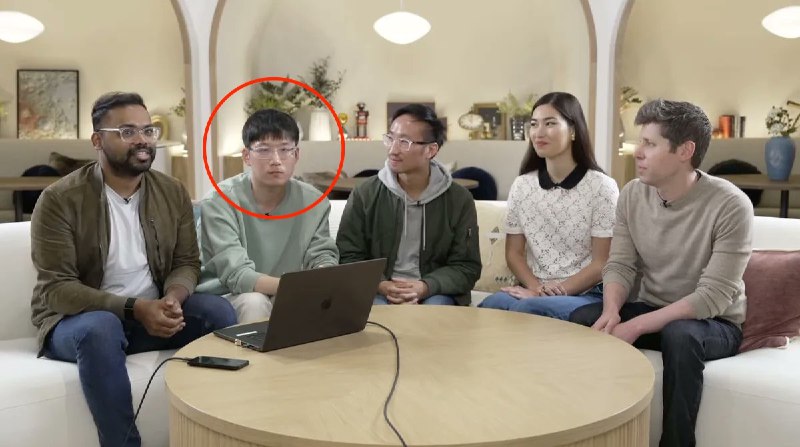 小扎又挖了 Open AI 的一个研究员 Hyung Won Chung，这下哥仨又在 Meta 可以合作了，有人说是因为哥们老上发布会被认出来了#ai创造营#他们搞笑说，小扎有个程序只要识别的 Open AI 发布会上有中国人就会自动给他的邮箱发一份九位数报价单小扎又挖了 Open AI 的一个研究员 Hyung Won Chung，这下哥仨又在 Meta 可以合作了，有人说是因为哥们老上发布会被认出来了#ai创造营#他们搞笑说，小扎有个程序只要识别的 Open AI 发布会上有中国人就会自动给他的邮箱发一份九位数报价单