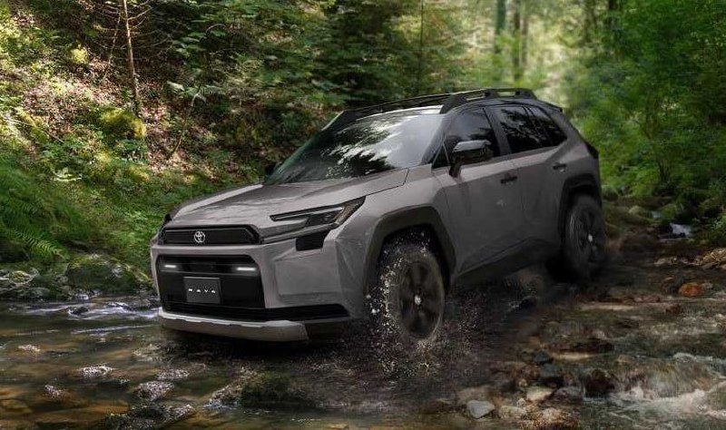 Первое изображение Toyota RAV4 нового поколения